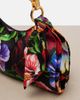 Dolce&Gabbana Dolce&Gabbana Small floral satin shoulder bag - 6