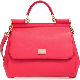 Dolce&Gabbana Dolce&Gabbana 'Small Miss Sicily' Leather Satchel