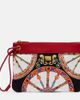 Dolce&Gabbana Dolce&Gabbana Small printed leather-trimmed canvas pouch - 1