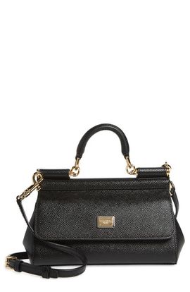 Dolce&Gabbana Dolce&Gabbana Small Sicily East West Leather Satchel