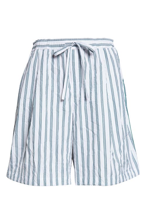 Dolce&Gabbana Dolce&Gabbana Stripe Crinkled Poplin Bowling Shorts