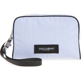 Dolce&Gabbana Dolce&Gabbana Stripe Poplin Bag