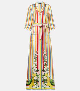 Dolce&Gabbana Dolce&Gabbana Striped silk shirt dress