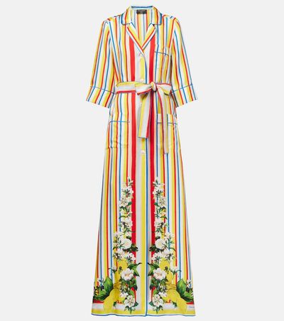 Dolce&Gabbana Dolce&Gabbana Striped silk shirt dress