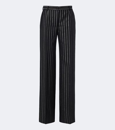 Dolce&Gabbana Dolce&Gabbana Striped wool-blend wide-leg pants