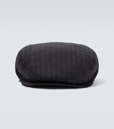 Dolce&Gabbana Dolce&Gabbana Striped wool newsboy cap