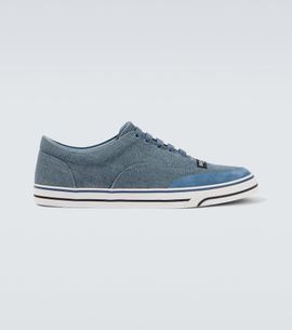 Dolce&Gabbana Dolce&Gabbana Suede-trimmed sneakers