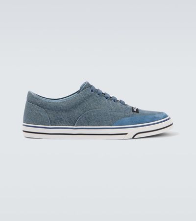 Dolce&Gabbana Dolce&Gabbana Suede-trimmed sneakers