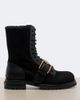 Dolce&Gabbana Dolce&Gabbana Suede leather-trimmed lace-up boots - 5