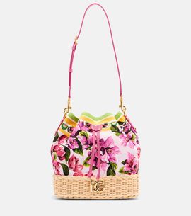 Dolce&Gabbana Dolce&Gabbana Taormina DG floral bucket bag