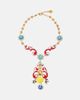 Dolce&Gabbana Dolce&Gabbana Taormina embellished pendant necklace - 1