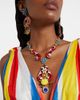Dolce&Gabbana Dolce&Gabbana Taormina embellished pendant necklace - 3