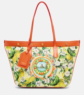 Dolce&Gabbana Dolce&Gabbana Taormina Large printed canvas shopper
