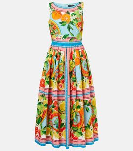 Dolce&Gabbana Dolce&Gabbana Taormina printed cotton midi dress