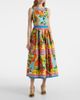 Dolce&Gabbana Dolce&Gabbana Taormina printed cotton midi dress - 2