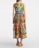 Dolce&Gabbana Dolce&Gabbana Taormina printed cotton midi dress - 3