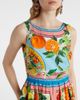 Dolce&Gabbana Dolce&Gabbana Taormina printed cotton midi dress - 4