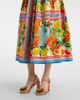 Dolce&Gabbana Dolce&Gabbana Taormina printed cotton midi dress - 5