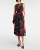 Dolce&Gabbana Dolce&Gabbana Vally 105 floral satin slingback pumps - 3