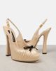 Dolce&Gabbana Dolce&Gabbana Vally satin platform slingback pumps - 5