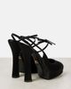 Dolce&Gabbana Dolce&Gabbana Vally satin slingback platform pumps - 2