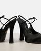 Dolce&Gabbana Dolce&Gabbana Vally satin slingback platform pumps - 5