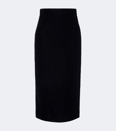 Dolce&Gabbana Dolce&Gabbana Velvet pencil skirt