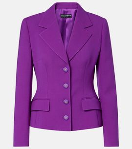 Dolce&Gabbana Dolce&Gabbana Virgin wool crêpe blazer