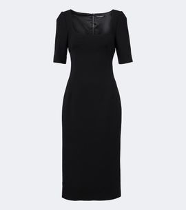 Dolce&Gabbana Dolce&Gabbana Virgin wool crêpe midi dress