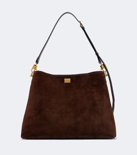 Dolce&Gabbana Dolce&Gabbana Vittoria Large suede tote bag