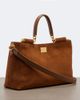 Dolce&Gabbana Dolce&Gabbana Vittoria Medium suede top-handle bag - 4