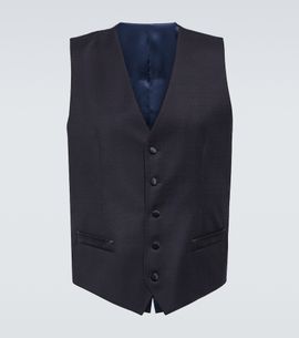 Dolce&Gabbana Dolce&Gabbana Wool and silk-blend vest