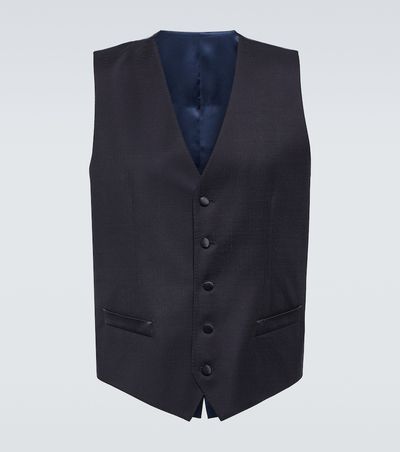 Dolce&Gabbana Dolce&Gabbana Wool and silk-blend vest