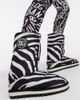 Dolce&Gabbana Dolce&Gabbana Zebra-print padded nylon snow boots - 4