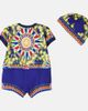 Dolce&Gabbana Kids Dolce&Gabbana Kids Baby Carretto cotton bodysuit and beanie set - 3