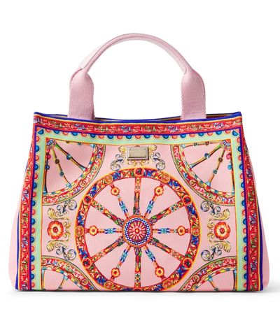 Dolce&Gabbana Kids Dolce&Gabbana Kids Carretto canvas tote bag