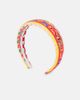 Dolce&Gabbana Kids Dolce&Gabbana Kids Carretto cotton headband - 1