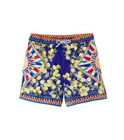 Dolce&Gabbana Kids Dolce&Gabbana Kids Carretto swim trunks