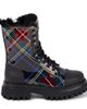 Dolce&Gabbana Kids Dolce&Gabbana Kids Checked leather boots - 4