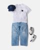 Dolce&Gabbana Kids Dolce&Gabbana Kids DG denim baseball cap - 2
