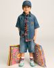 Dolce&Gabbana Kids Dolce&Gabbana Kids DG denim baseball cap - 5