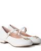 Dolce&Gabbana Kids Dolce&Gabbana Kids DG embellished leather ballet flats - 1