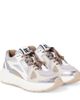 Dolce&Gabbana Kids Dolce&Gabbana Kids DG leather-trimmed sneakers - 1