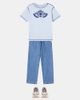 Dolce&Gabbana Kids Dolce&Gabbana Kids DG leather-trimmed sneakers - 2
