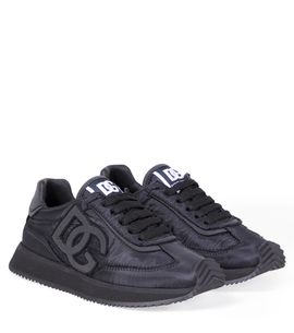 Dolce&Gabbana Kids Dolce&Gabbana Kids DG leather-trimmed snekaers