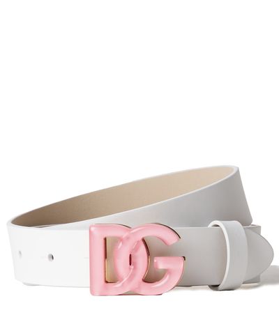 Dolce&Gabbana Kids Dolce&Gabbana Kids DG leather belt