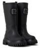 Dolce&Gabbana Kids Dolce&Gabbana Kids DG leather platform boots - 1
