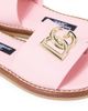 Dolce&Gabbana Kids Dolce&Gabbana Kids DG leather slides - 5