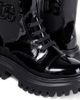 Dolce&Gabbana Kids Dolce&Gabbana Kids DG patent leather combat boots - 5