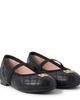 Dolce&Gabbana Kids Dolce&Gabbana Kids DG quilted leather ballet flats - 1